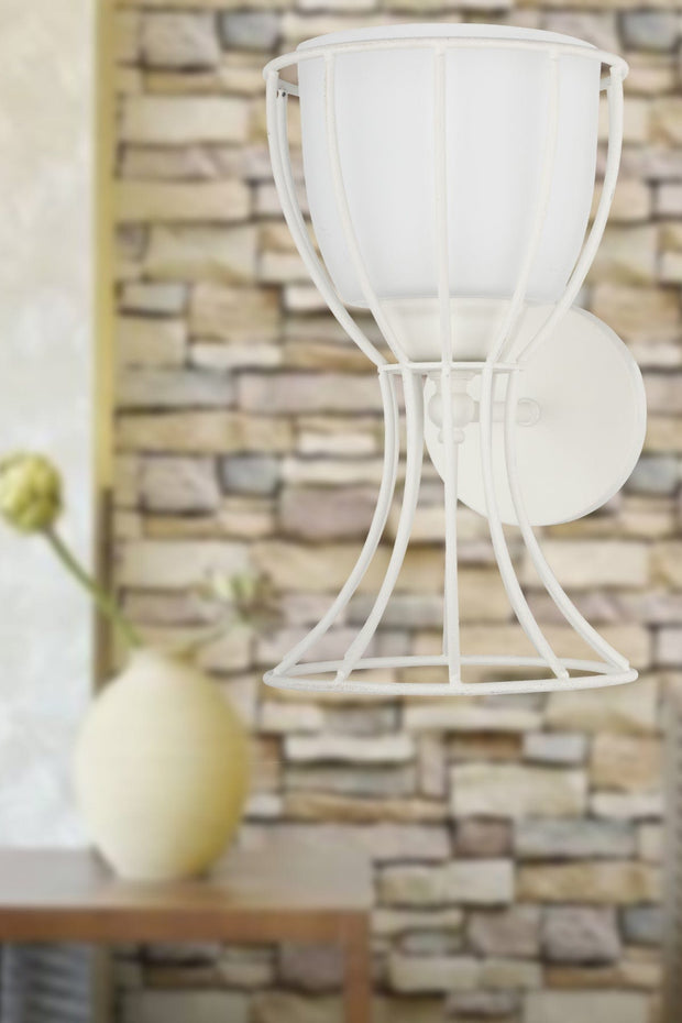 Oyo Lampada da parete Perros Bianco