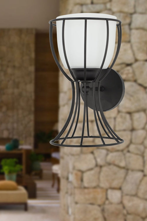 Oyo Lampada da parete Perros Nero