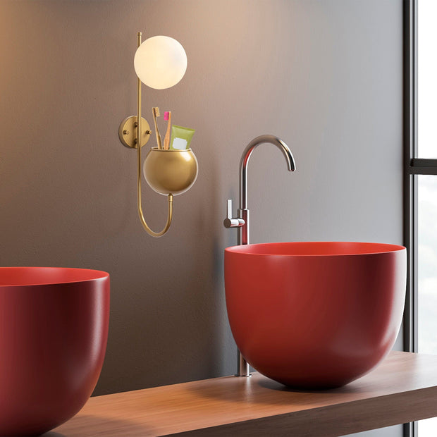 Asir Lampada da parete Pot 11485 Oro