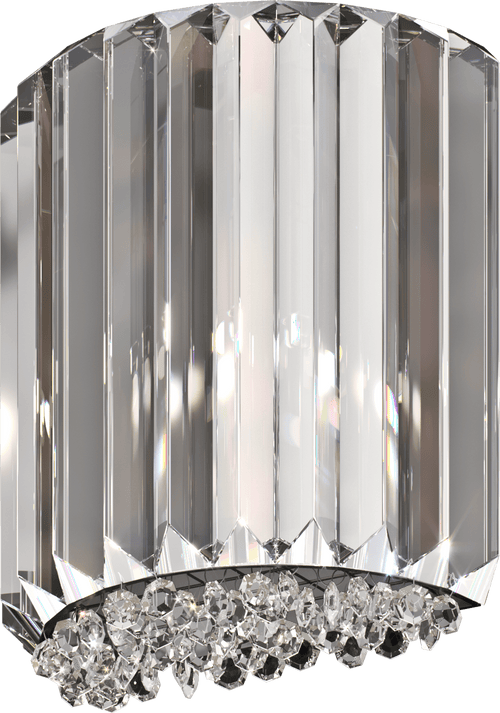 Zuma Line Lampada da parete Prince Argento