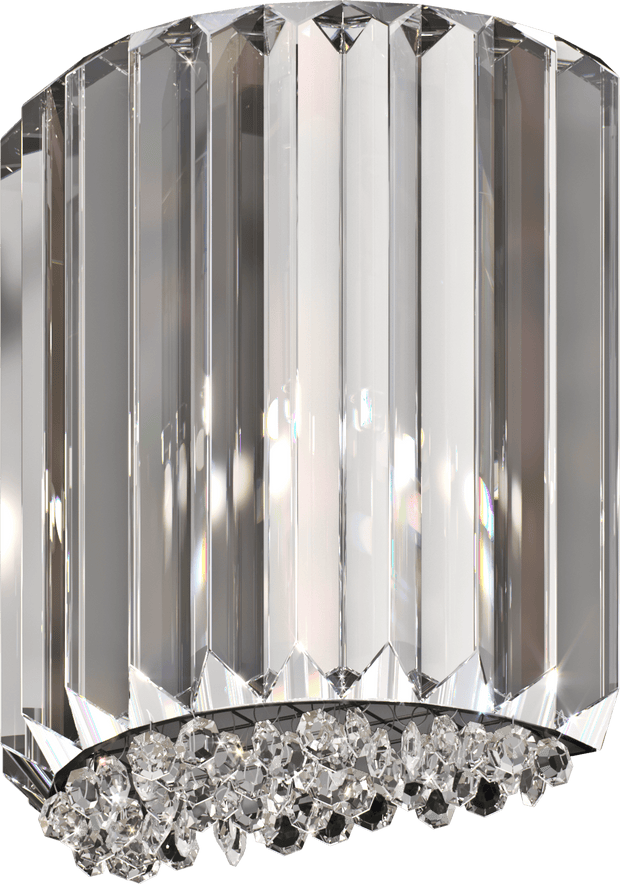 Zuma Line Lampada da parete Prince Argento