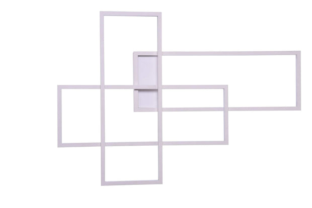 Azzarddo Lampada da parete Quadratus AZ2993 Bianco
