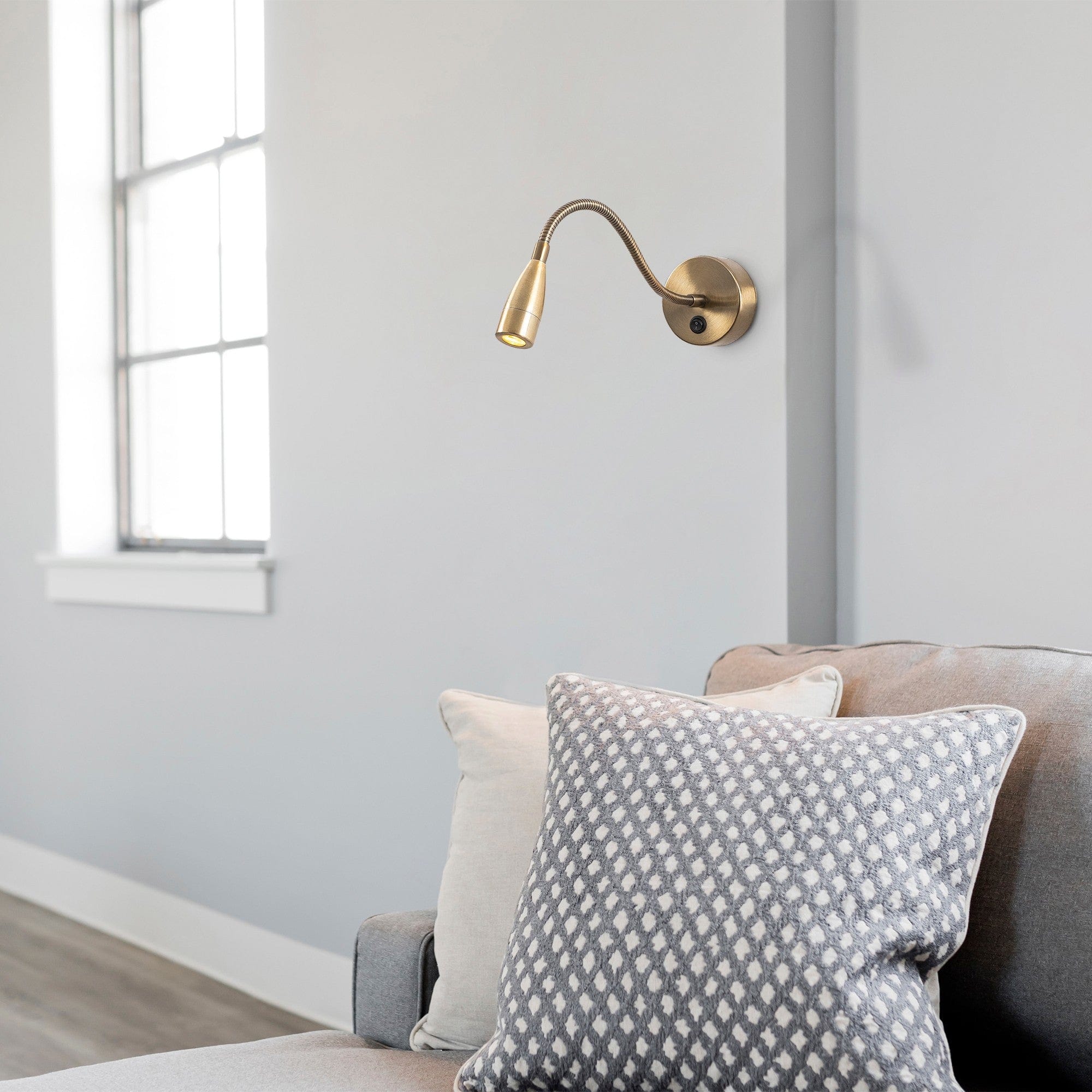 Asir Lampada da parete Reading 3247 Ottone