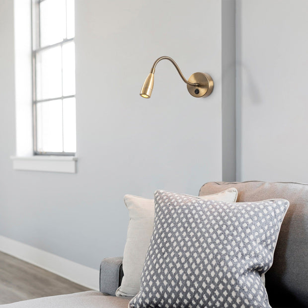 Asir Lampada da parete Reading 3247 Ottone