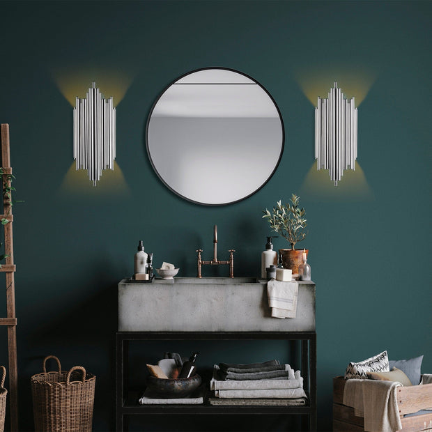 Asir Lampada da parete Reis 13342 Cromo