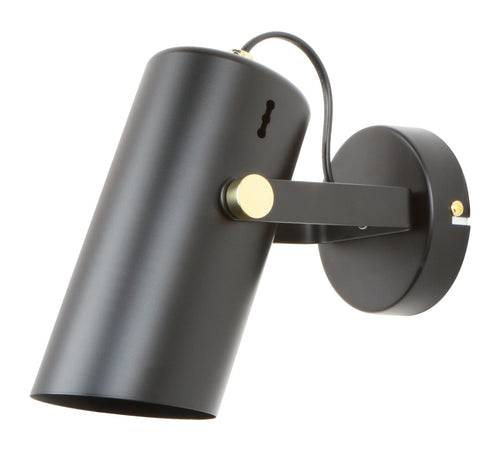 Zuma Line Lampada da parete Resi Nero