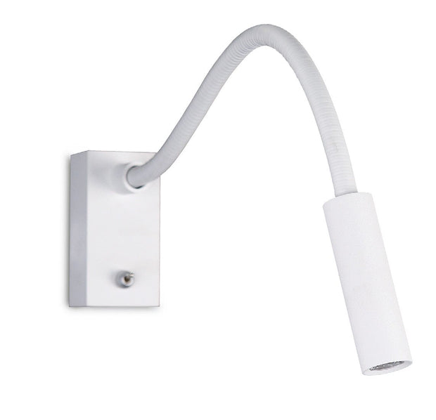 Maxlight Lampada da parete Rider W0047 Bianco