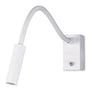 Maxlight Lampada da parete Rider W0047 Bianco