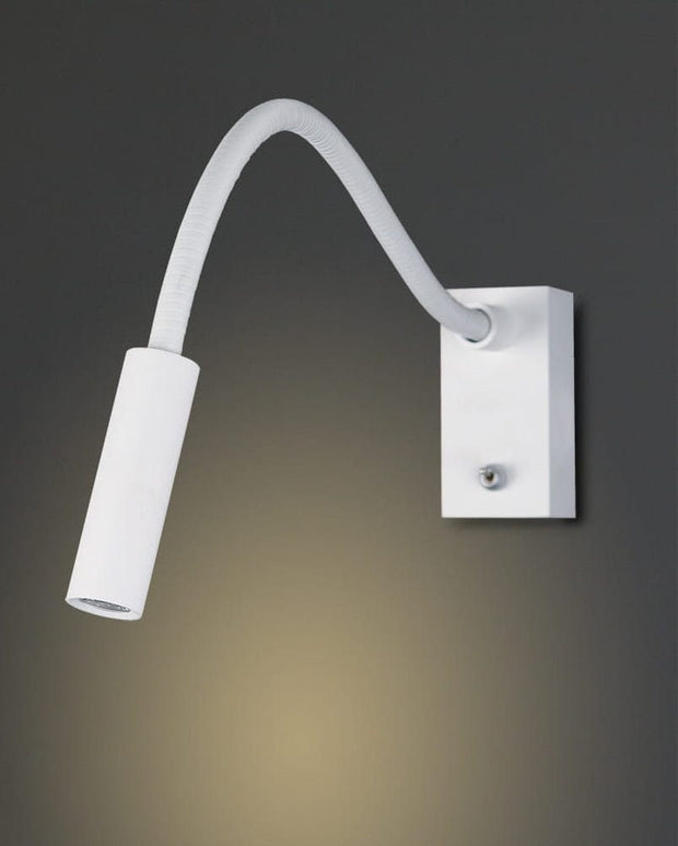 Maxlight Lampada da parete Rider W0047 Bianco