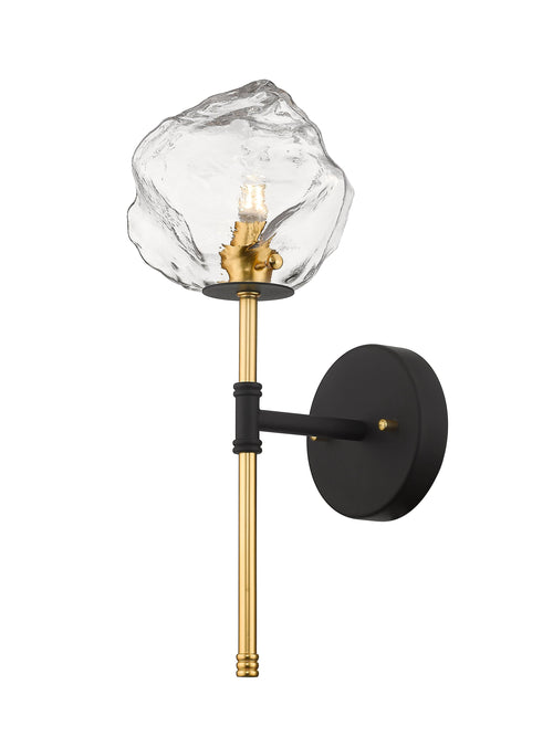 Zuma Line Lampada da parete Rock Nero