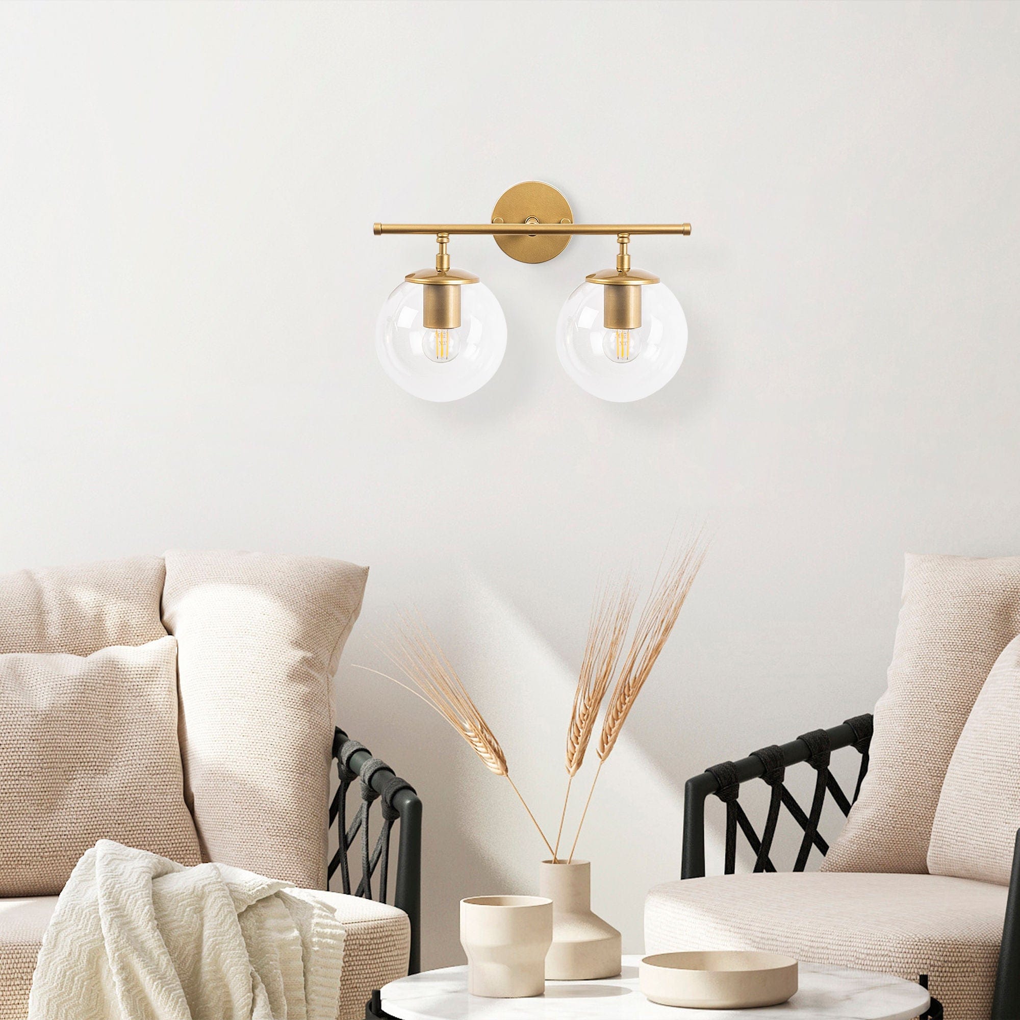 Asir Lampada da parete Roe 10730 Oro