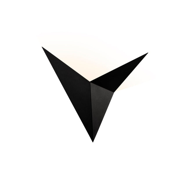 Oyo Lampada da parete Rondine Nero