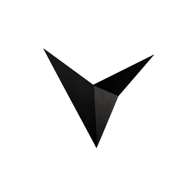 Oyo Lampada da parete Rondine Nero