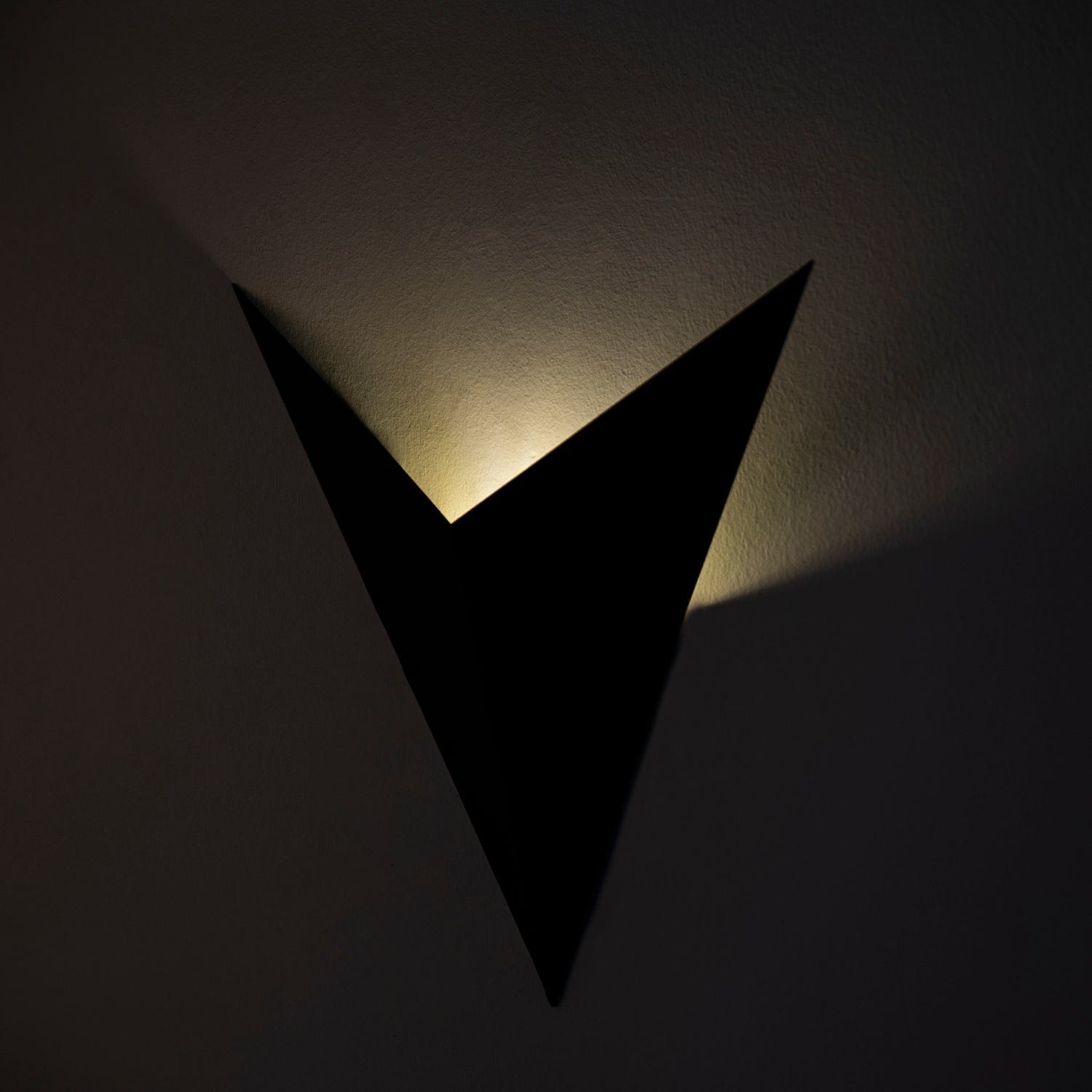 Oyo Lampada da parete Rondine Nero