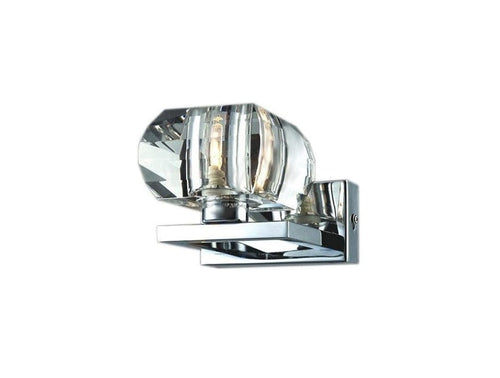 Azzarddo Lampada da parete Rubic 1 AZ0488 Cromo
