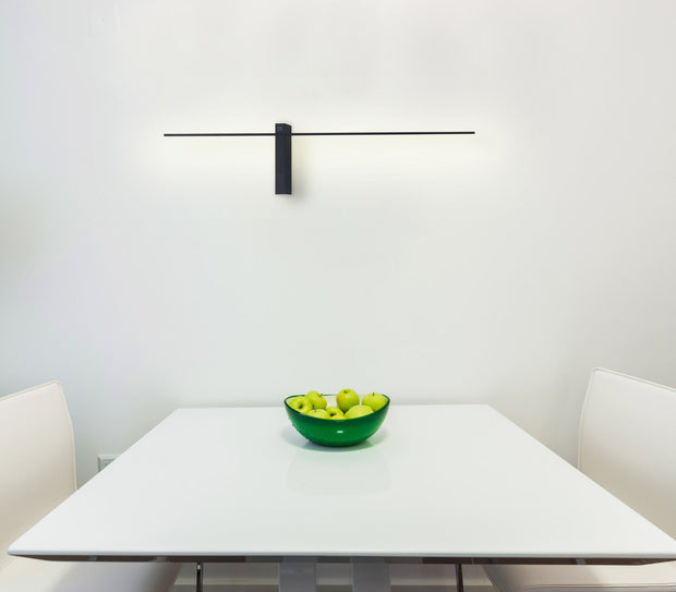 Maxlight Lampada da parete Sabre W0281 Nero