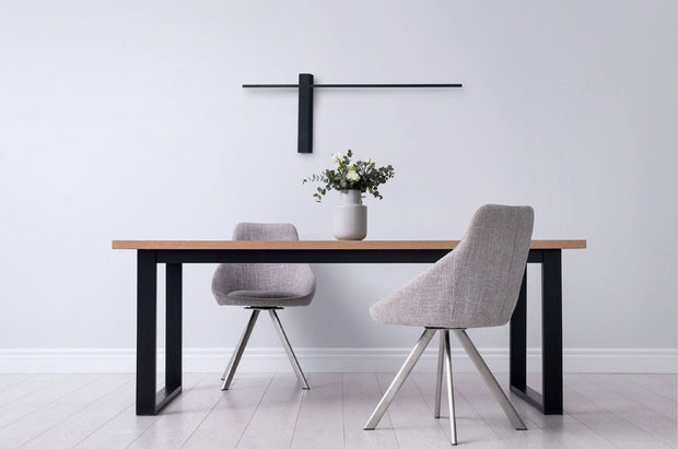 Maxlight Lampada da parete Sabre W0283 Nero