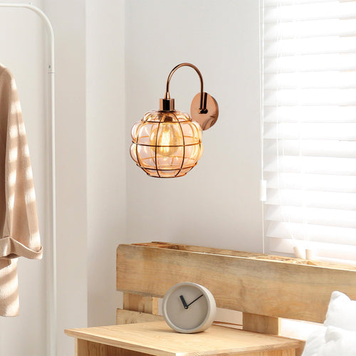 Asir Lampada da parete Safderun 401-A Rame