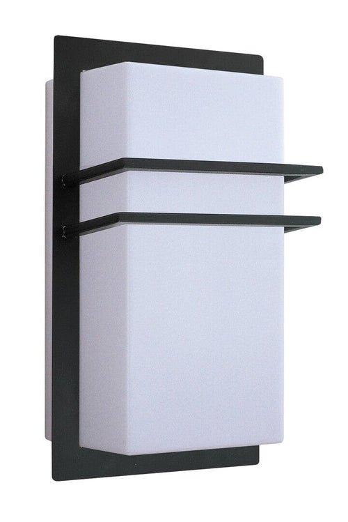 RabaLux Lampada da parete Seattle 8169 Bianco e Nero