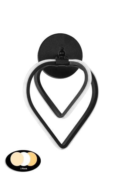 Oyo Lampada da parete Sevinc Nero