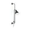 IdealLux Lampada da parete Shower AP1 Nero