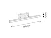 RabaLux Lampada da parete Silas 5720 Ottone