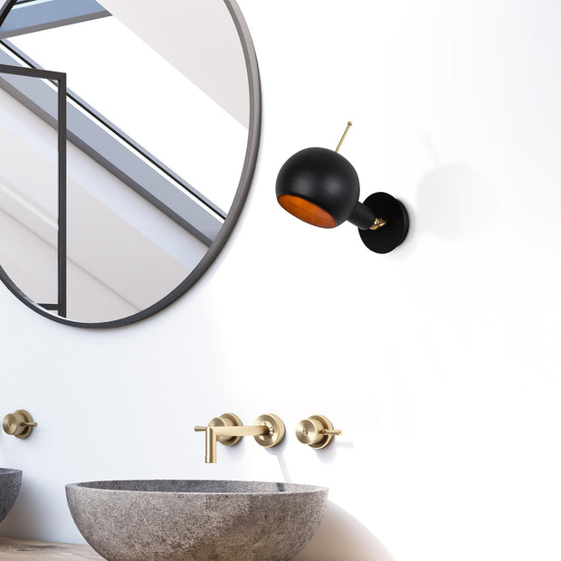 Lampada da parete Sivani MR-660 Nero