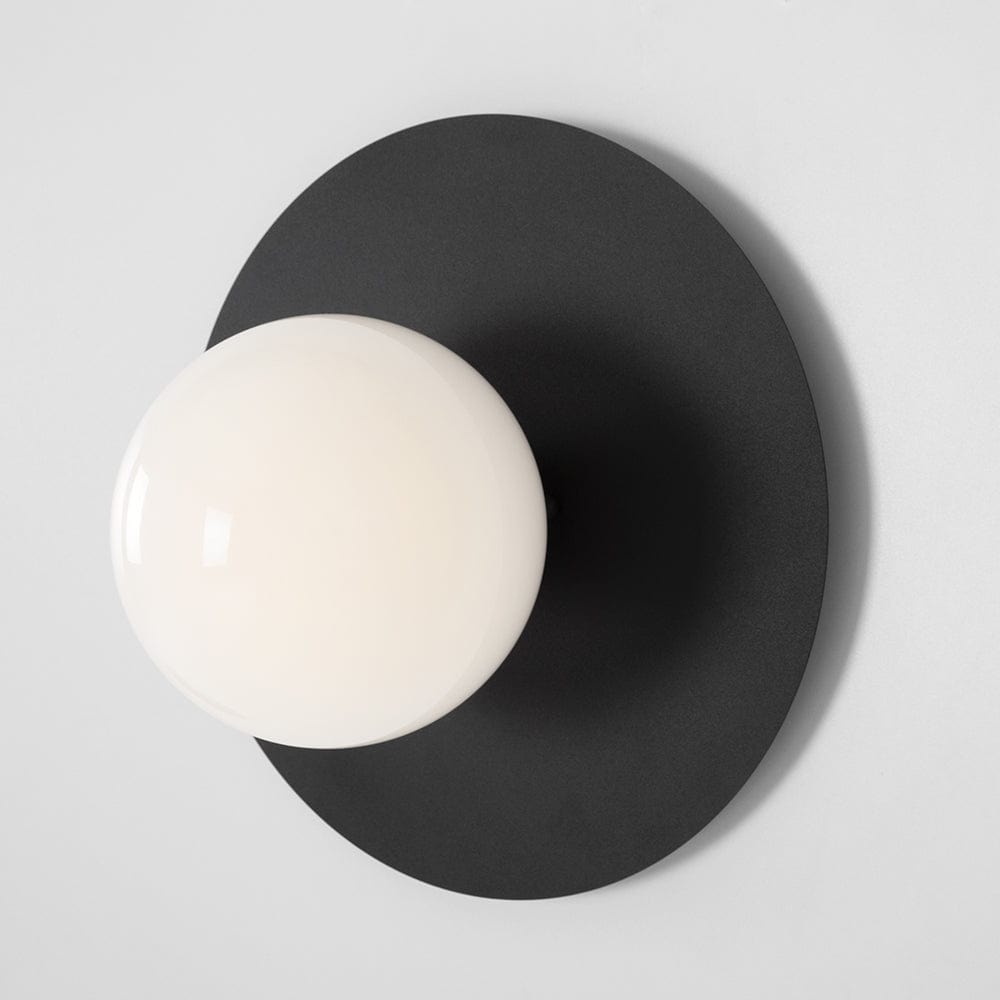 Customform Lampada da parete Skiva Ball M Nero