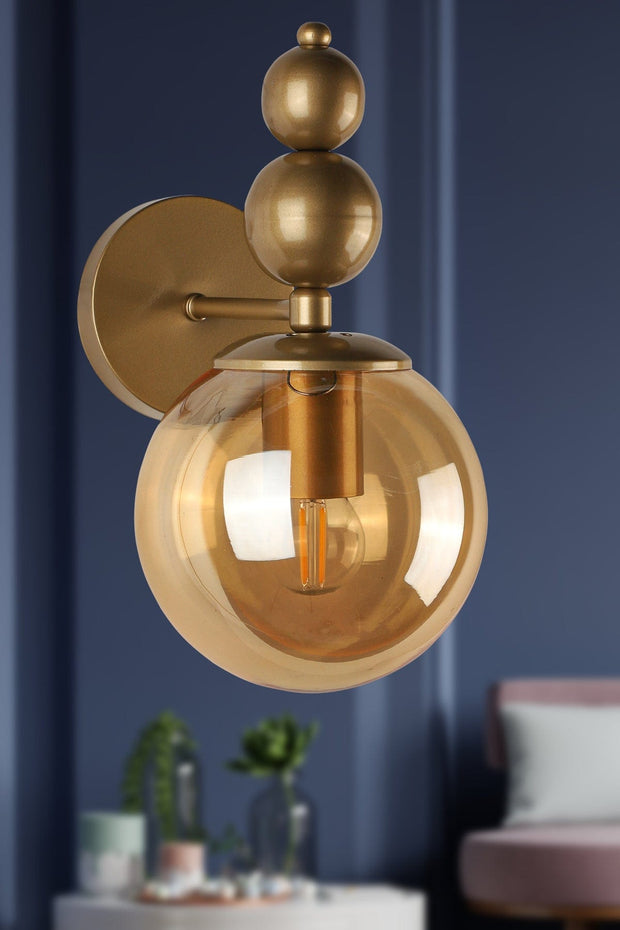 Oyo Lampada da parete Sonsuz Ottone