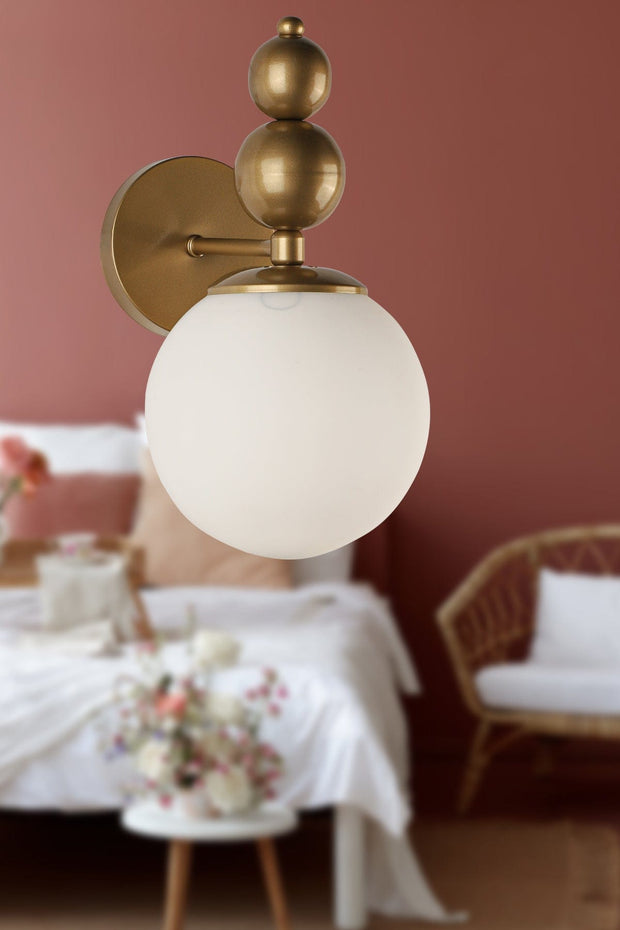 Oyo Lampada da parete Sonsuz Ottone