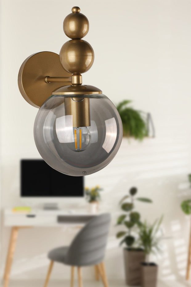 Oyo Lampada da parete Sonsuz Ottone