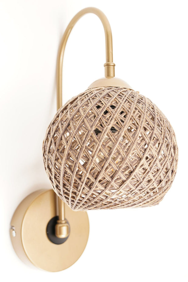 Asir Lampada da parete SP021 Marrone