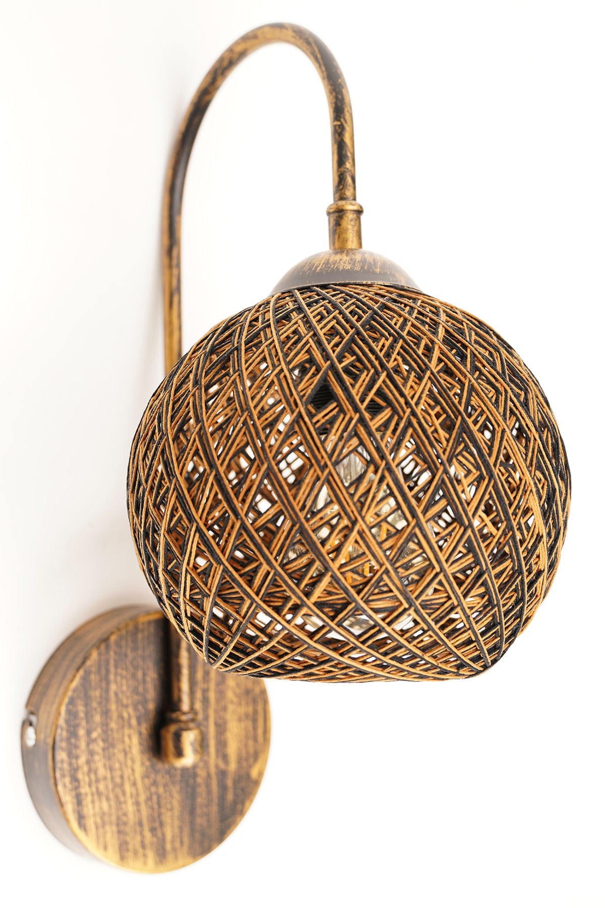 Asir Lampada da parete SP025 Nero