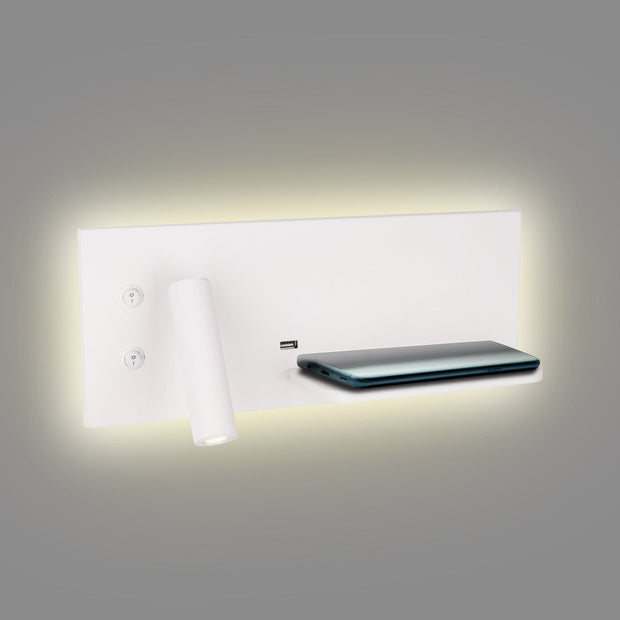 Maxlight Lampada da parete Superior W0291 Bianco