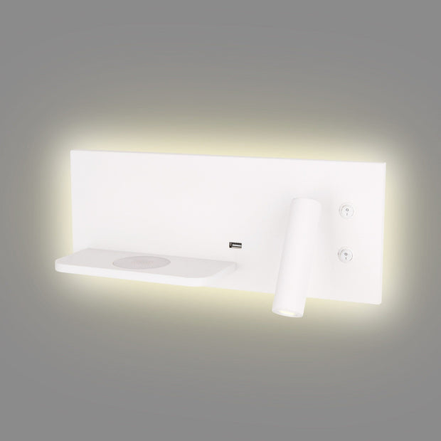 Maxlight Lampada da parete Superior W0291L Bianco