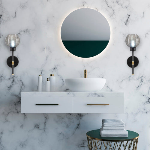 Asir Lampada da parete Swing 3156 Nero