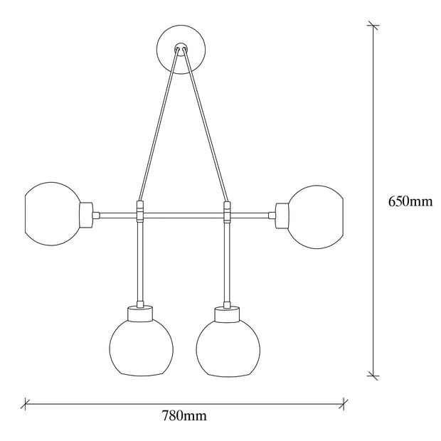 Asir Lampada da parete Swing 3221 Ottone