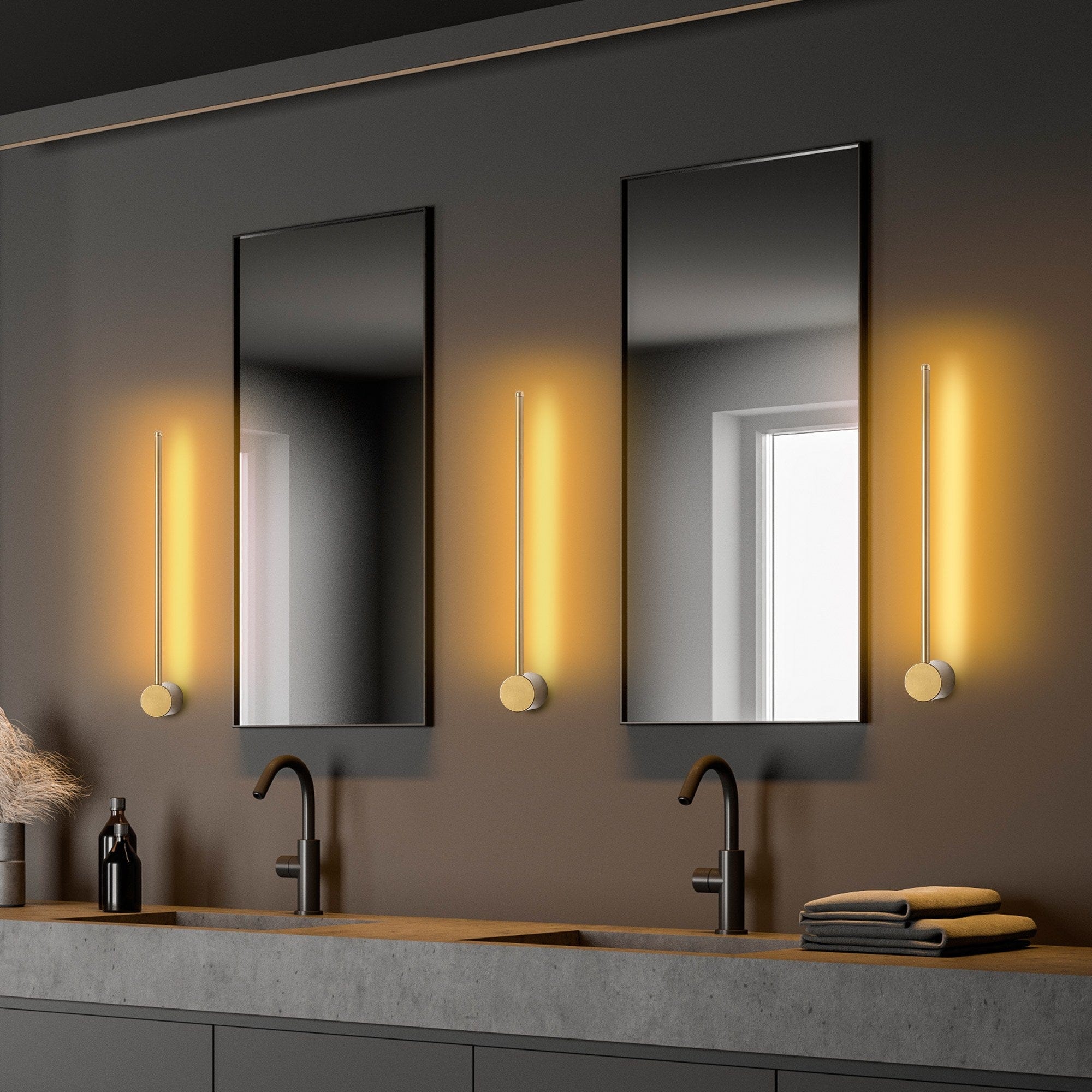 Asir Lampada da parete Sword 13483 Oro