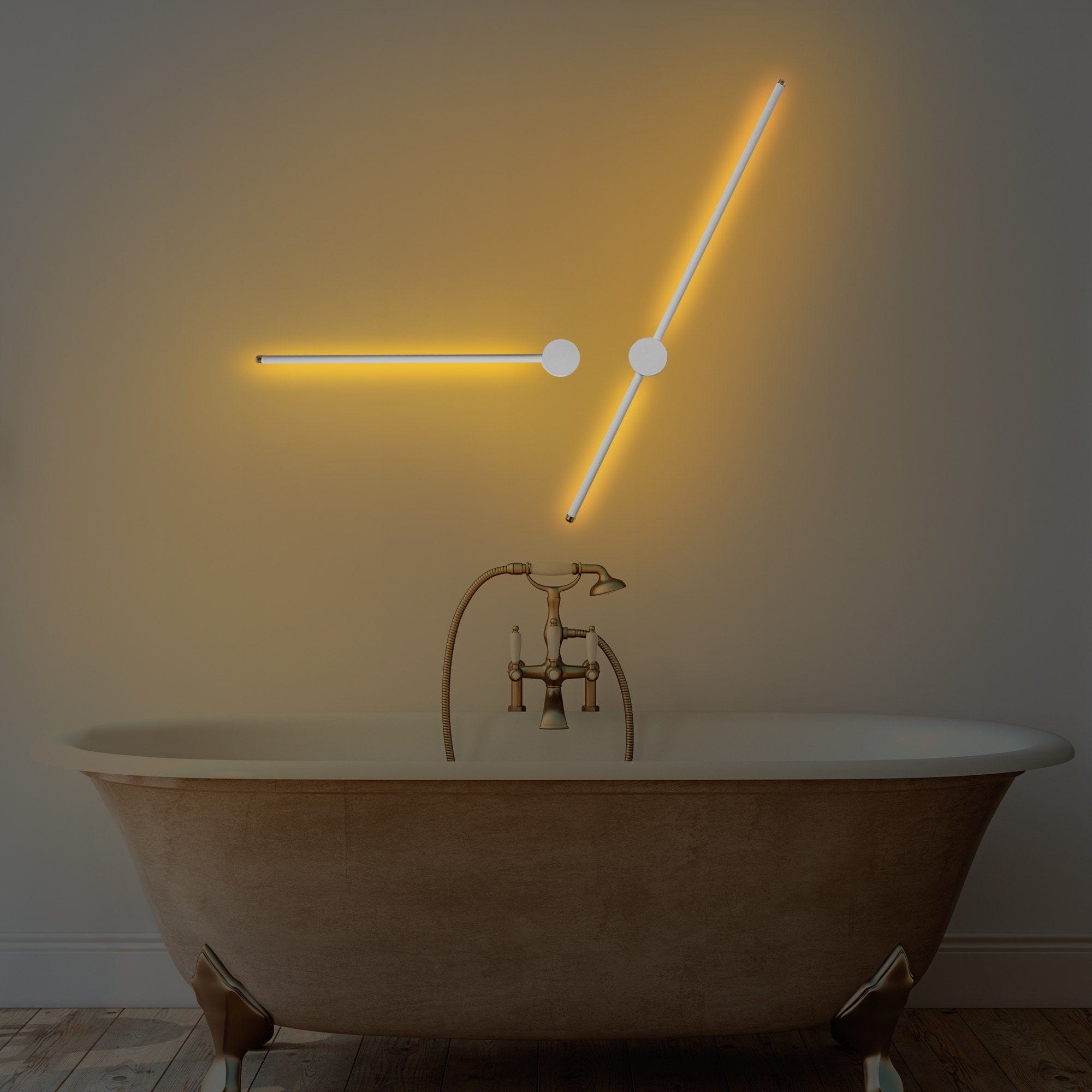 Asir Lampada da parete Sword 13490 Oro