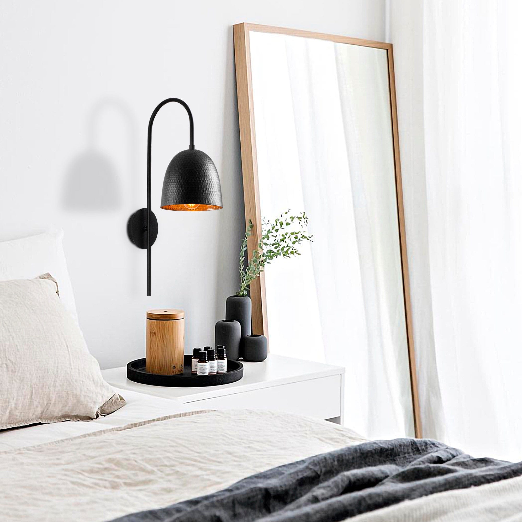 Asir Lampada da parete Tattoo 3320 Nero