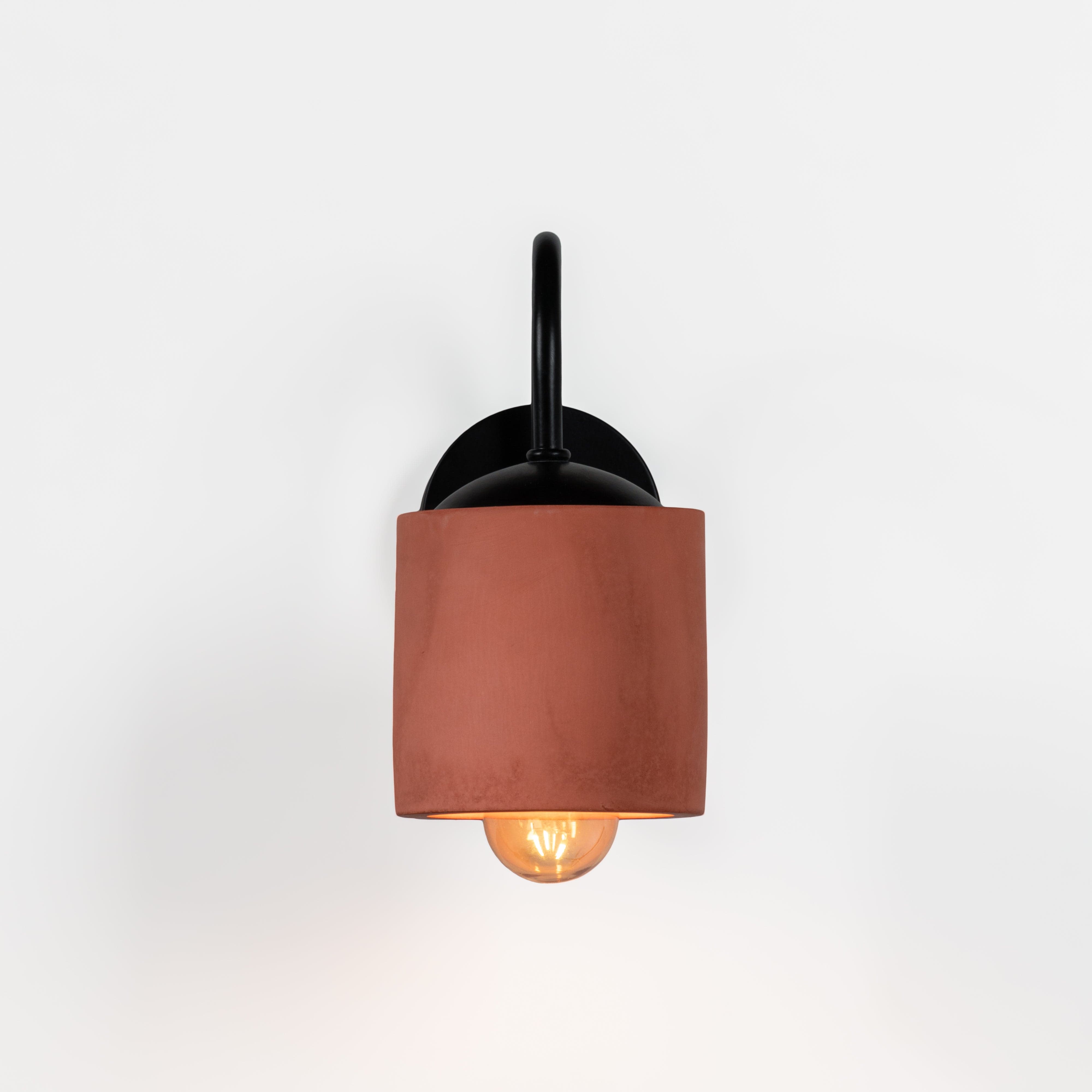 Oyo Lampada da parete Terracotta Arancia