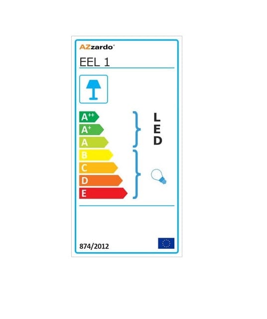Azzarddo Lampada da parete Tessio AZ1281 Bianco