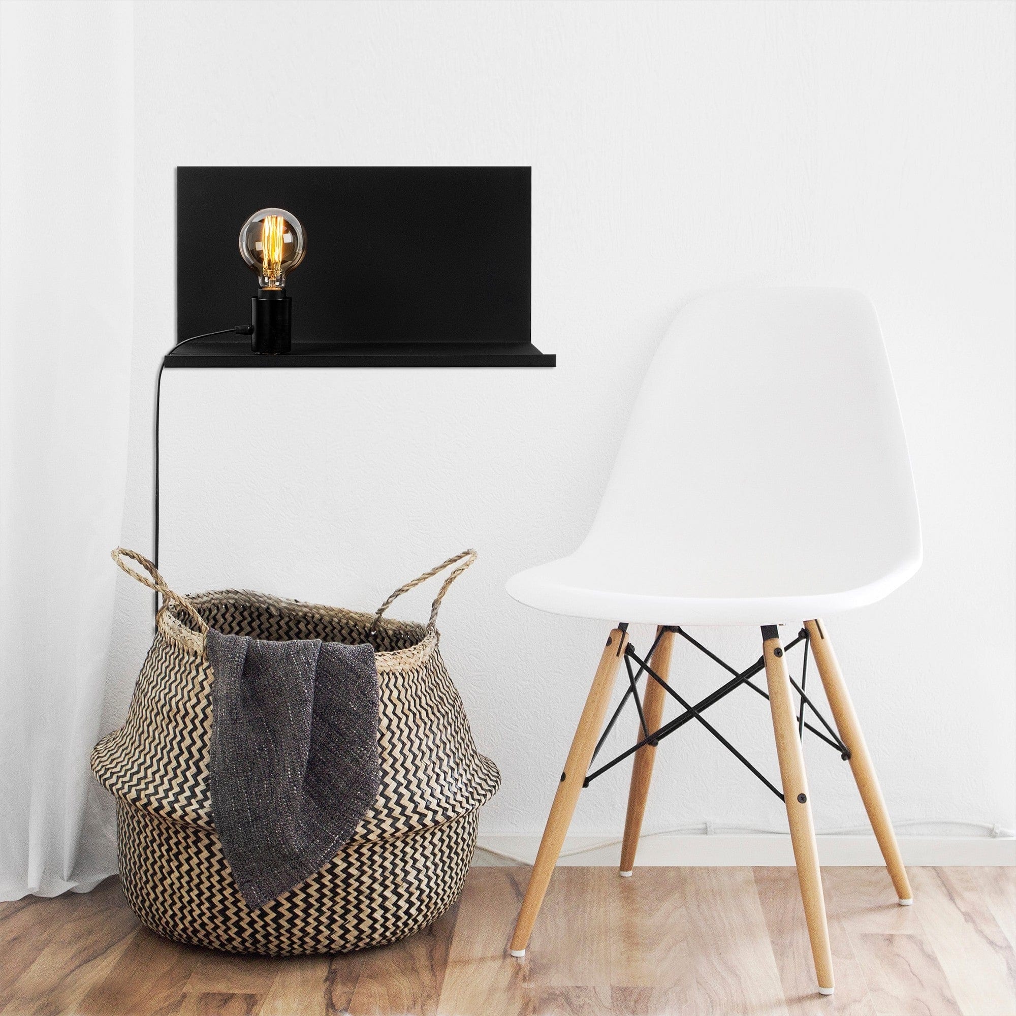 Asir Lampada da parete Tokyo 500-R Nero