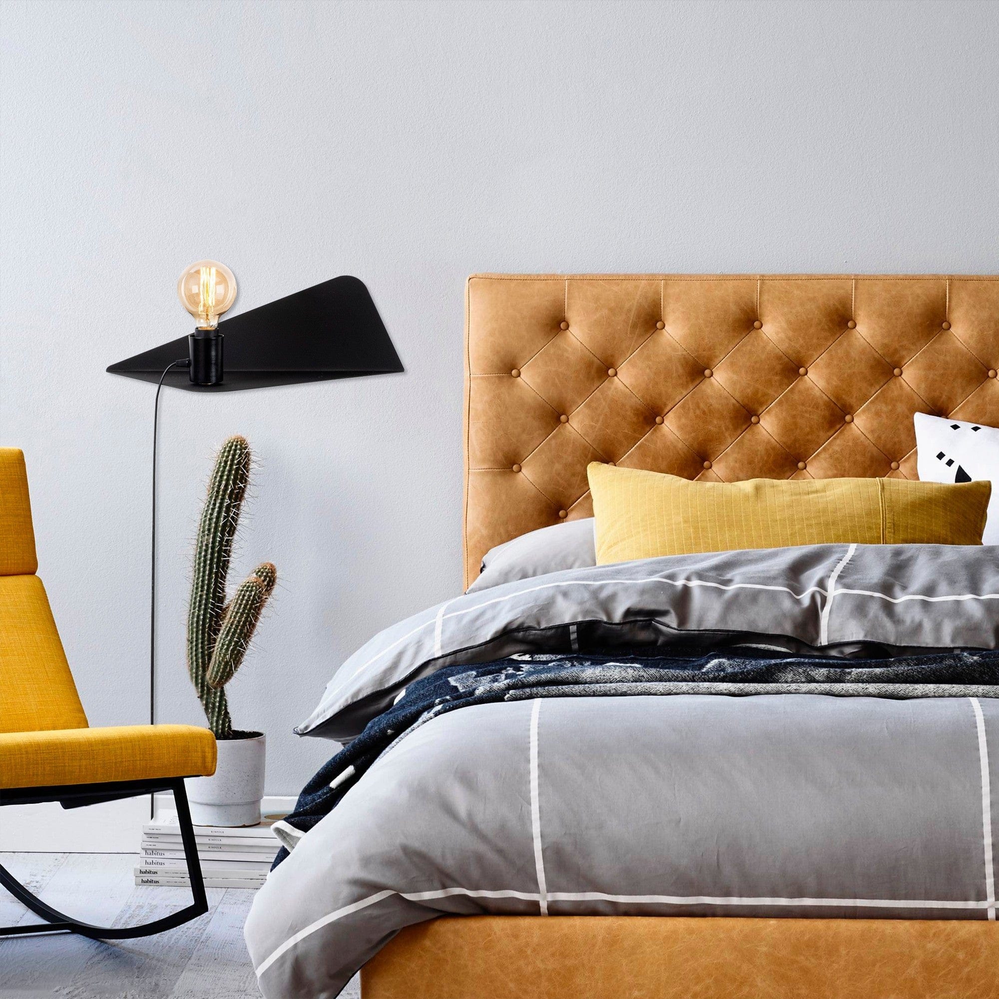 Asir Lampada da parete Tokyo 502-R Nero