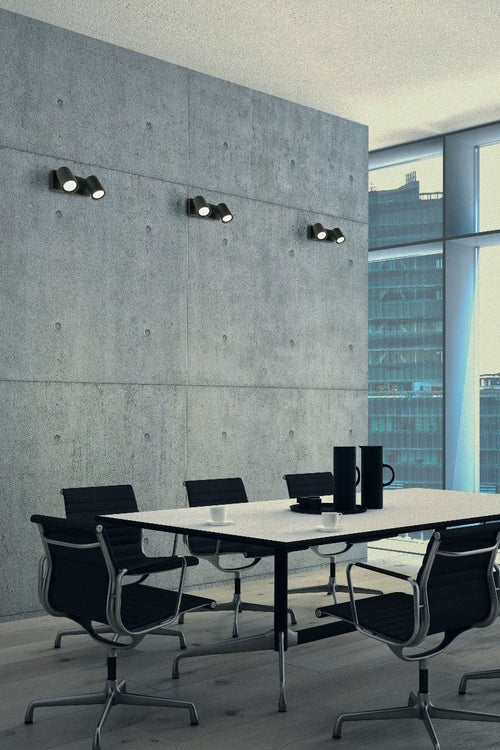 Maxlight Lampada da parete Top W0221 Nero