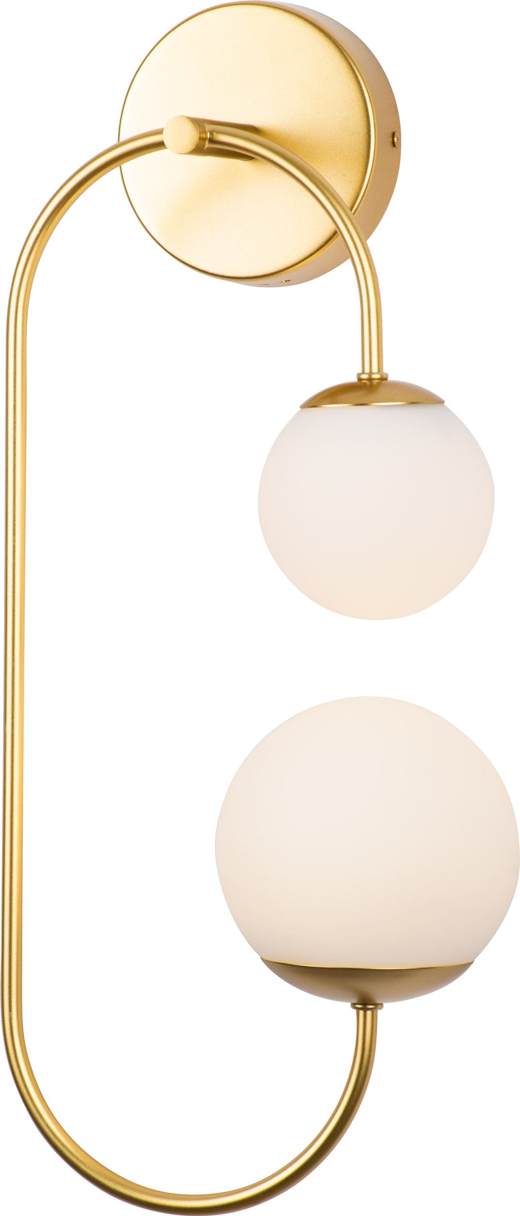 Maxlight Lampada da parete Toro W0274 Oro