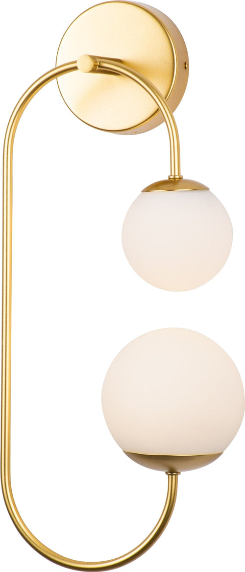 Maxlight Lampada da parete Toro W0274 Oro