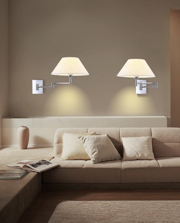 Azzarddo Lampada da parete Trapezio AZ1542 Bianco