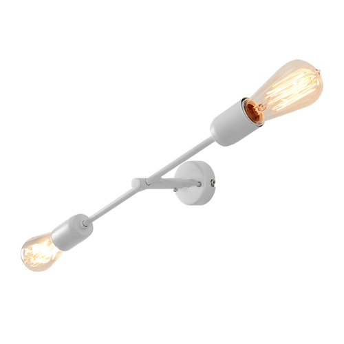 Customform Lampada da parete Twigo Wall 2S Bianco