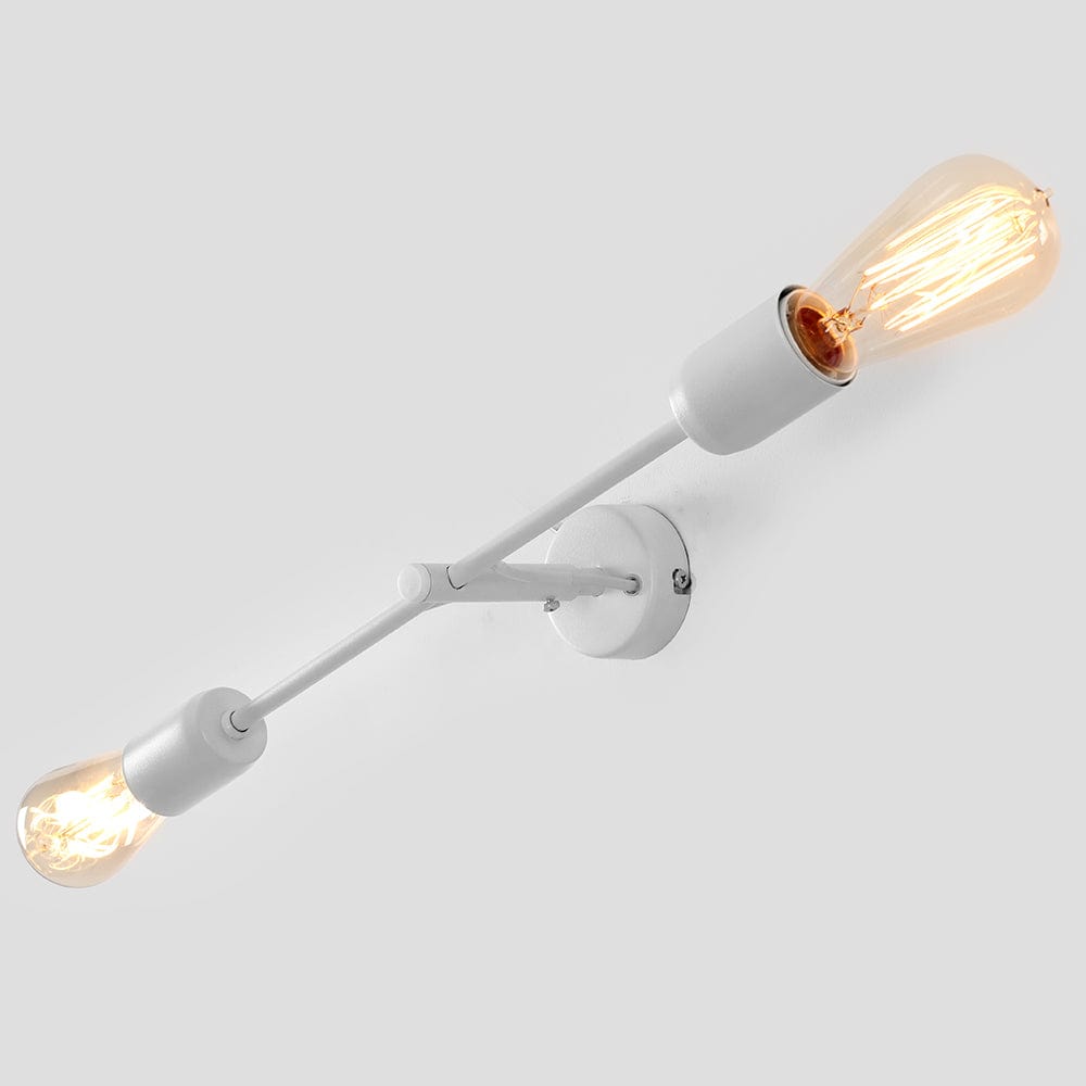 Customform Lampada da parete Twigo Wall 2S Bianco